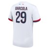 Oficiální Fotbalový Dres Paris Saint-Germain Bradley Barcola 29 Hostující 2024-25 pro Muži